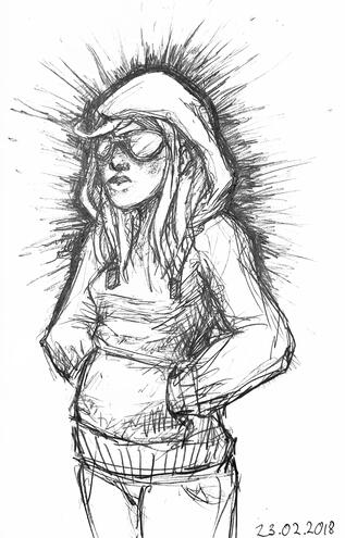 Hoodie Girl