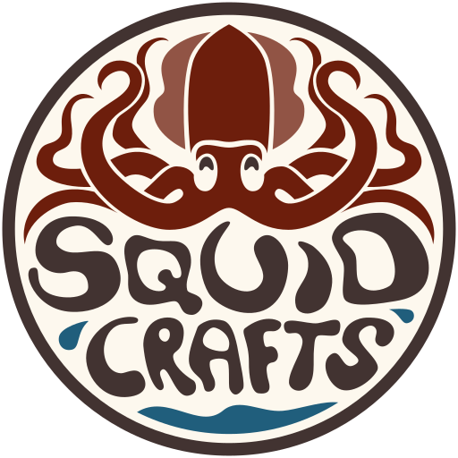 Squid Crafts Logo